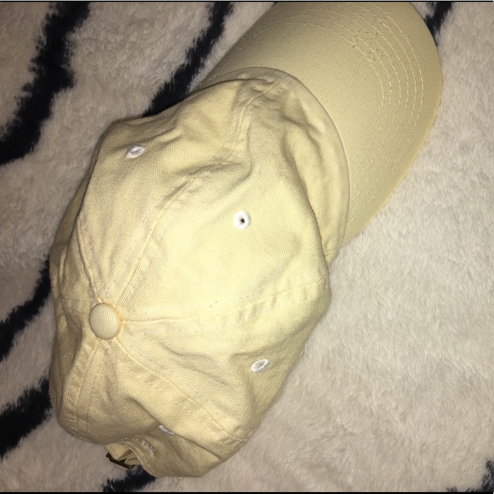 Yellow Brandy Melville Ballcap